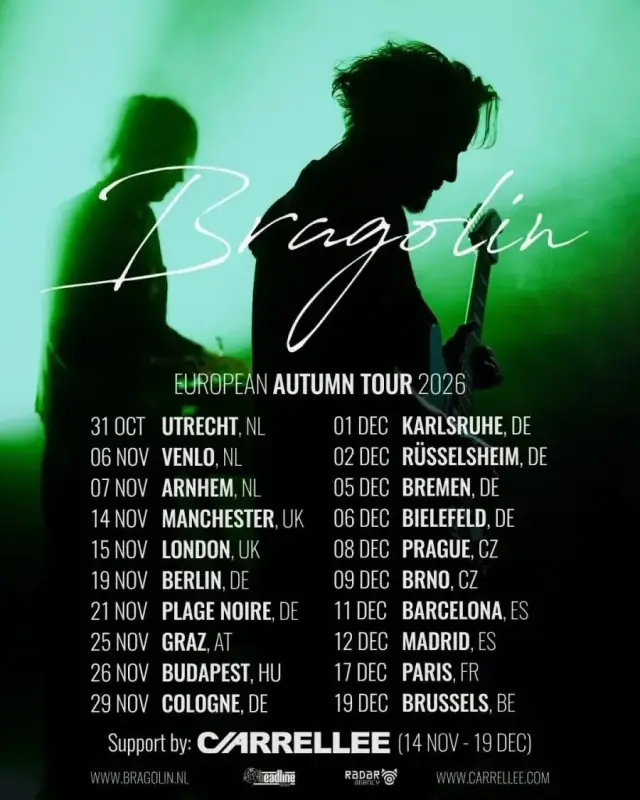 Bragolin: European Autumn Tour