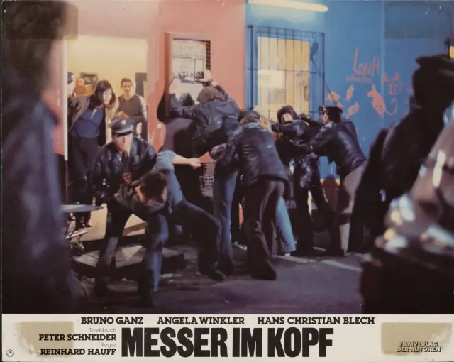 Messer im Kopf