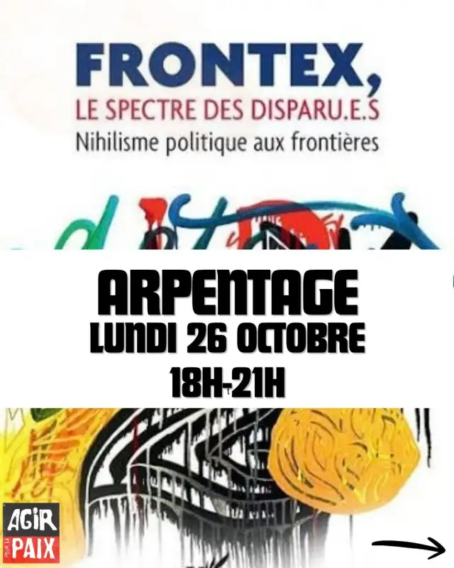 Arpentage : Frontex, le spectre des disparu.e.s