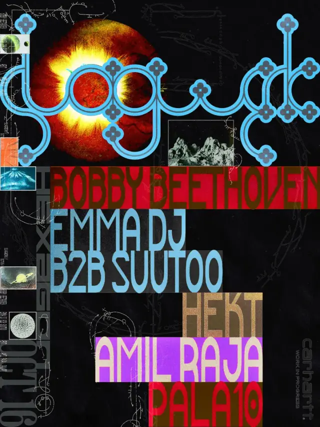 Slagwerk: Bobby Beethoven / Emma DJ b2b Suutoo / Hekt / amil raja / PALA10