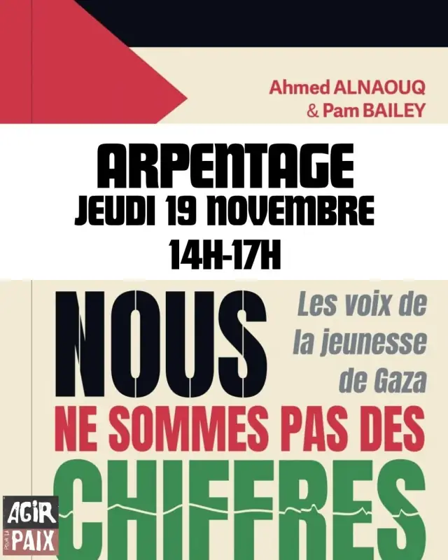 Arpentage : Nous ne sommes pas des chiffres. Les voix de la jeunesse de Gaza