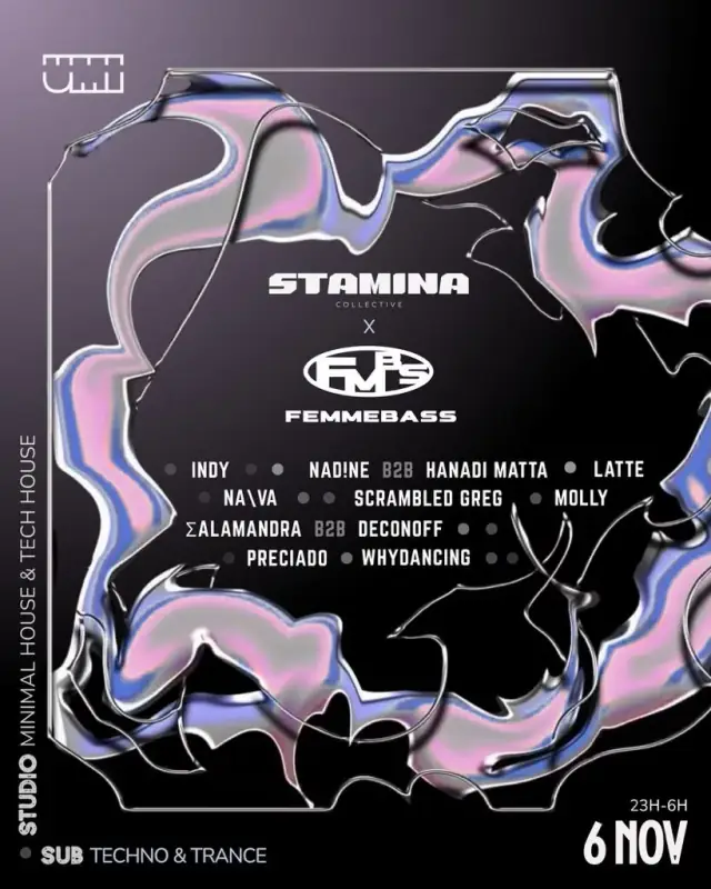 STAMINA x FEMMEBASS take over UMI