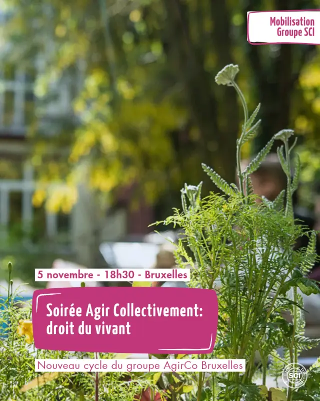 Soirée Agir Collectivement : Droit du vivant