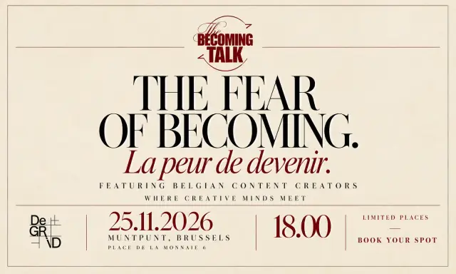 Becoming Talk– The Fear of Becoming (La peur de devenir)