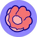 La Fleur en papier doré