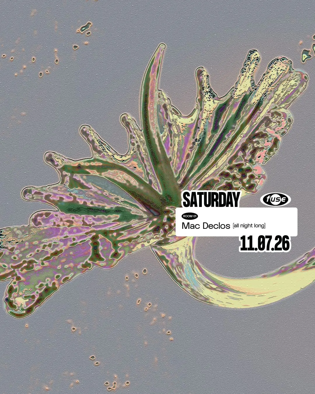 Fuse presents: Mac Declos (all night long)