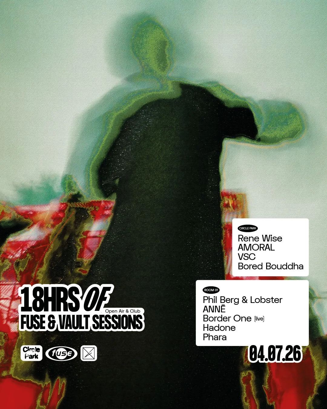 18HRS of Fuse w/ Vault Sessions: Open Air & Club