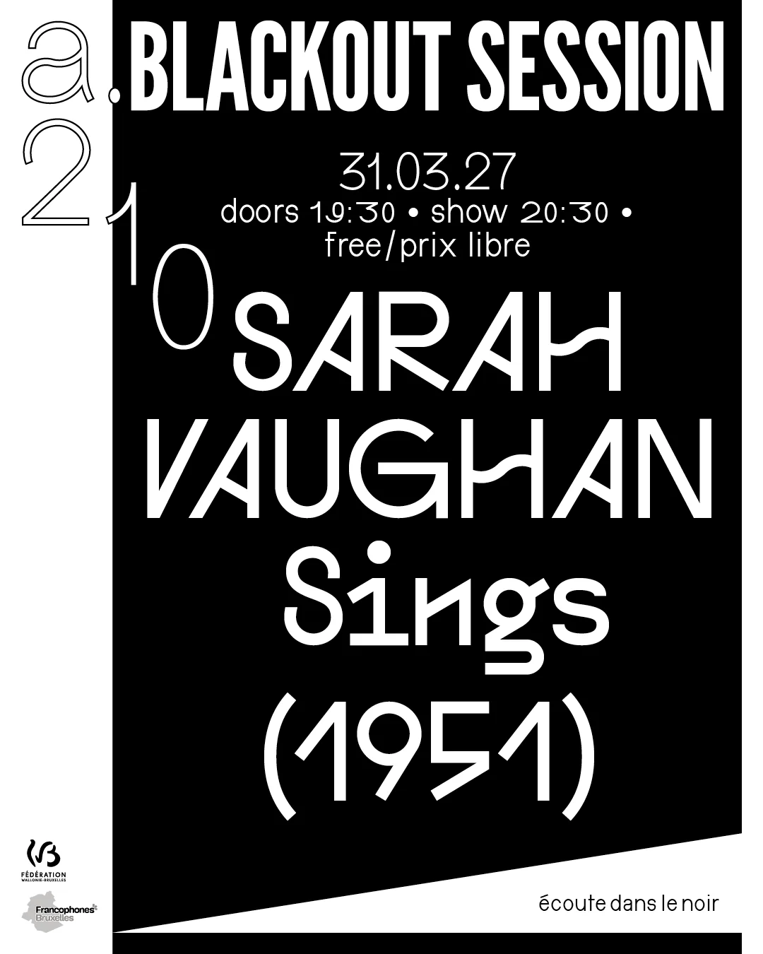 Blackout Session - Sarah Vaughan « Sarah Vaughan sings » (1951)