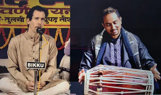 Indian Dhrupad Voice & Pakhawaj: Gilles Monfort & Rishabh Dhar