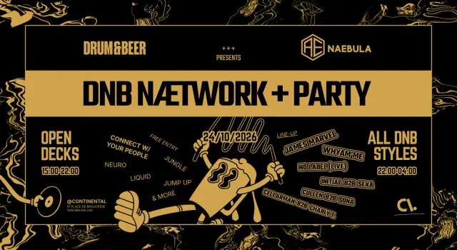 Drum & Beer x Næbula: Nætwork & Party | Varied Drum & Bass