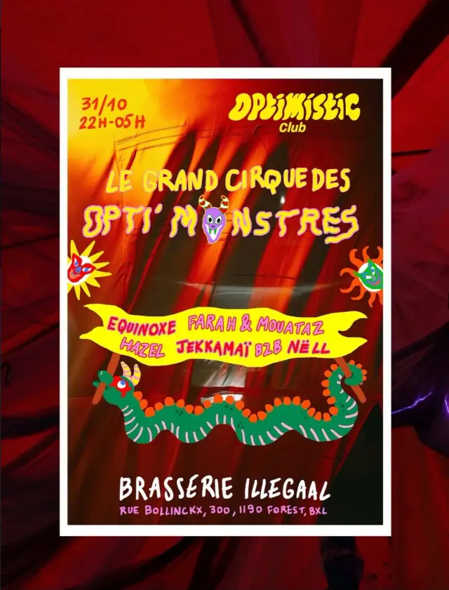 Optimistic Club : Le grand Cirque des Opti’monstres