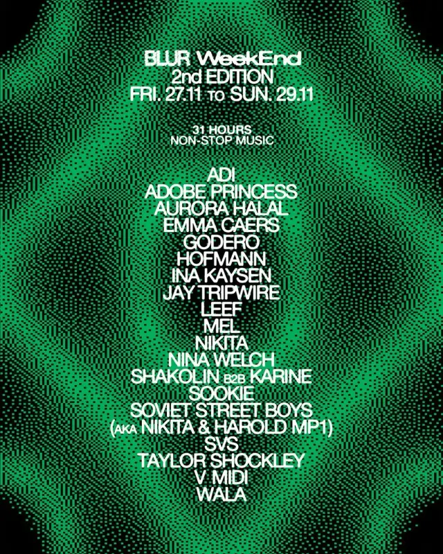 BLUR WeekEnd 2nd Edition